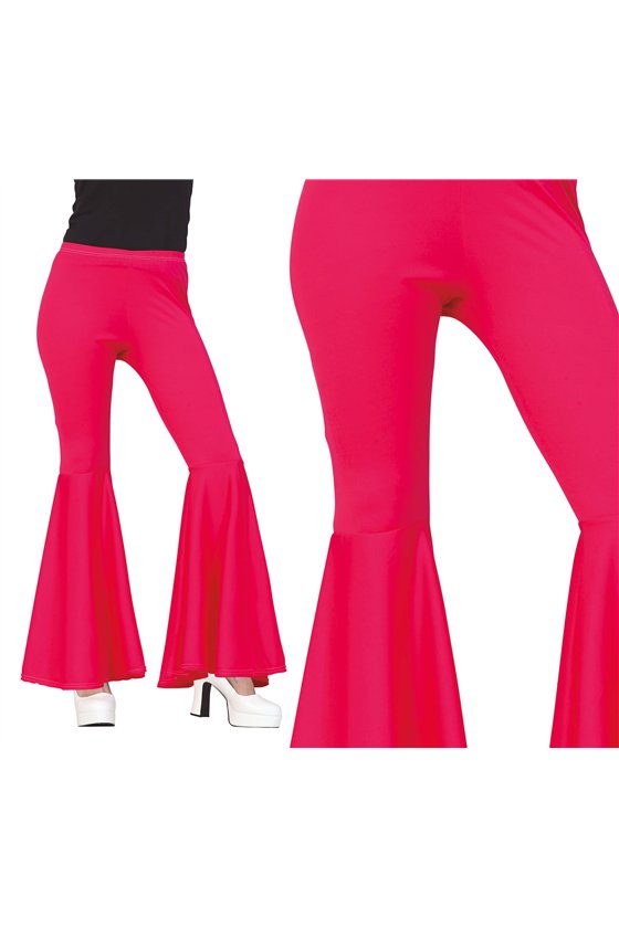 PINK ELASTIC BELL PANTS, ADULT, 38 - 40 (M)