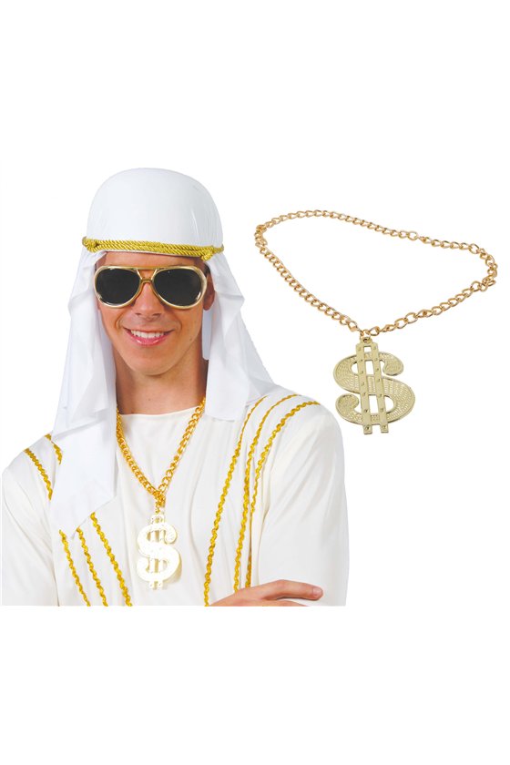 DOLLAR NECKLACE,  " $ "