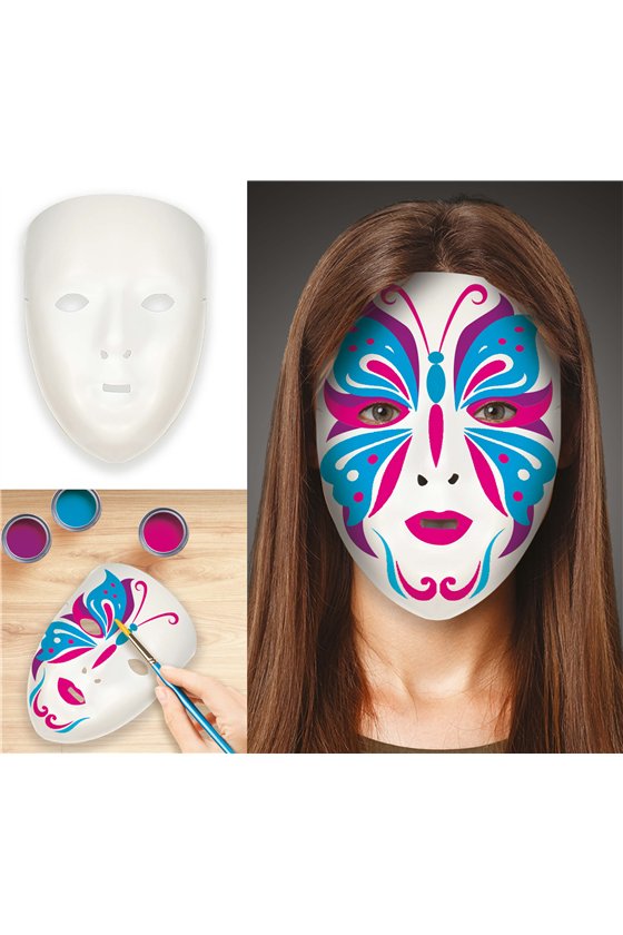 WHITE MASK PVC