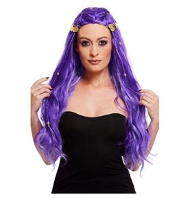 Fortune Teller Wig, Purple
