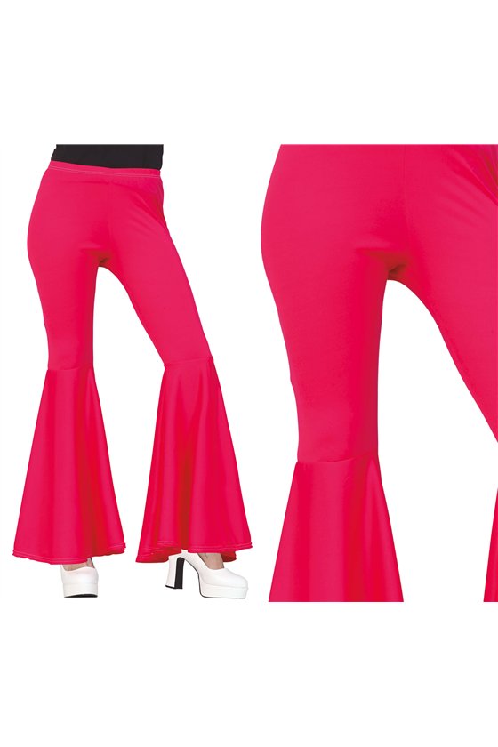 PINK ELASTIC BELL PANTS, ADULT, 42 - 44 (L)
