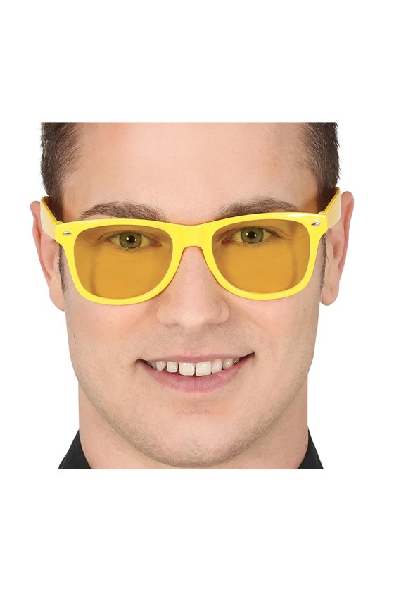 YELLOW GLASSES WITH YELLOW LENSES