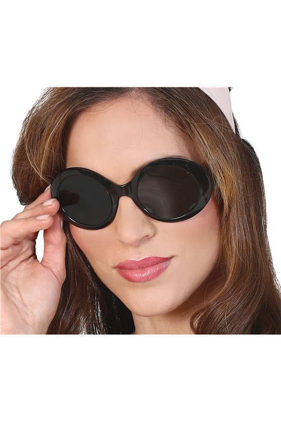 BLACK GLASSES '60S
