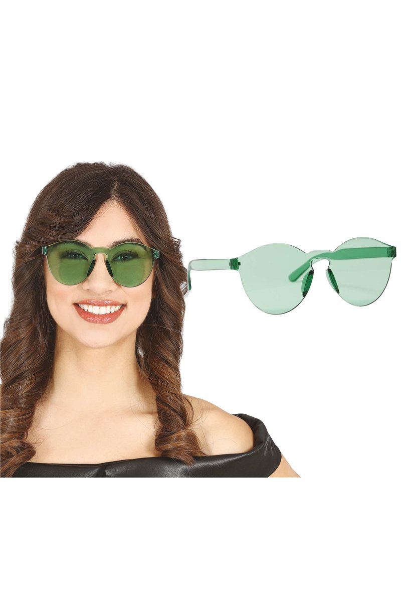 TRANSPARENT GLASSES ASSORTED COLORS