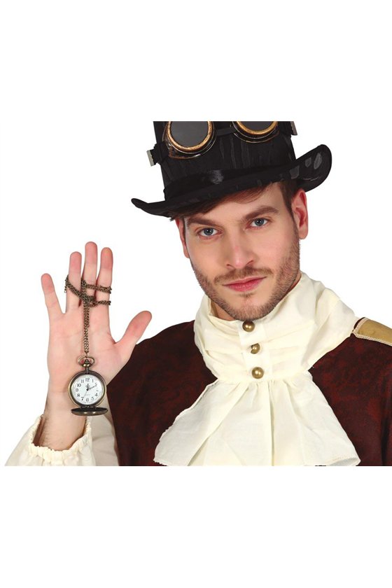 STEAMPUNK POCKET WATCH WITH CHAIN