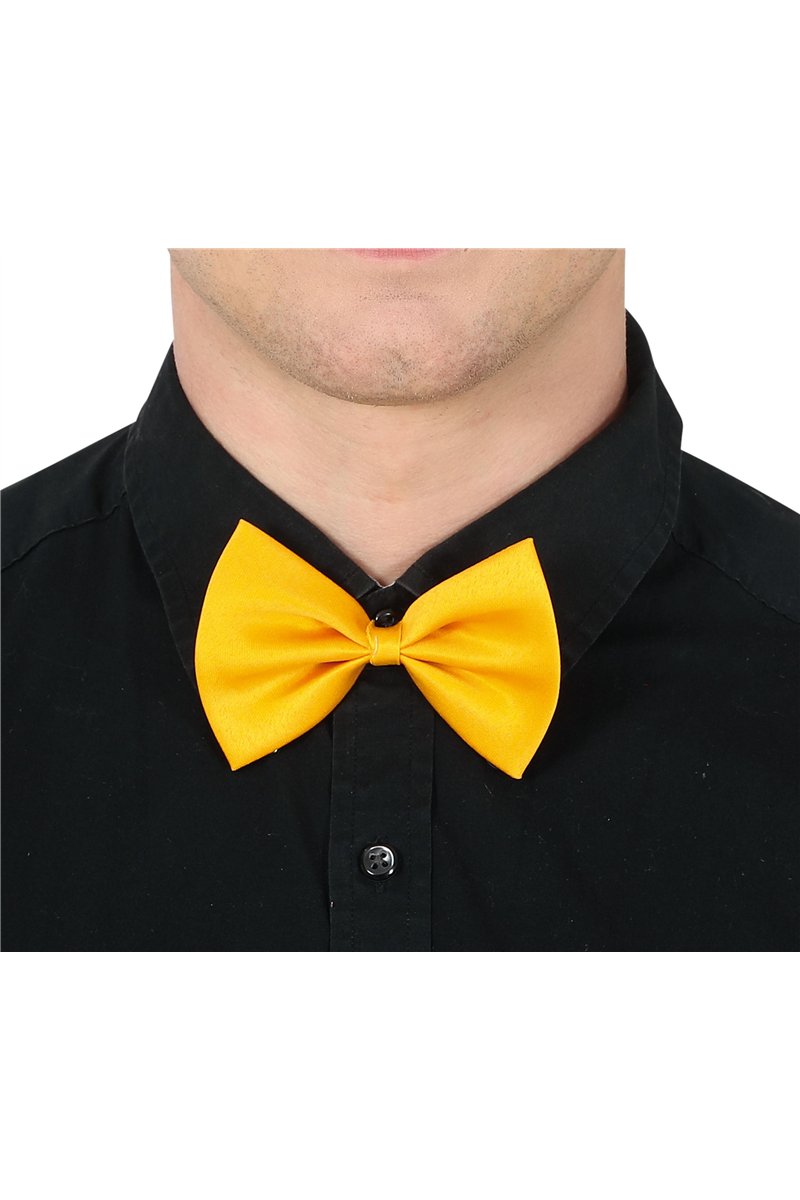 YELLOW BOW TIE 11 CMS.