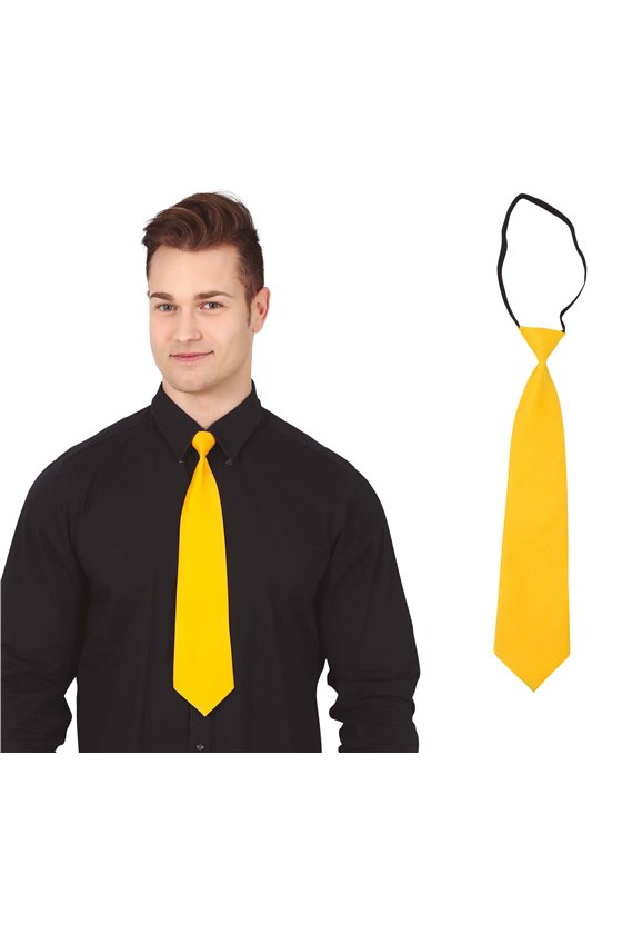 YELLOW TIE 45 CM