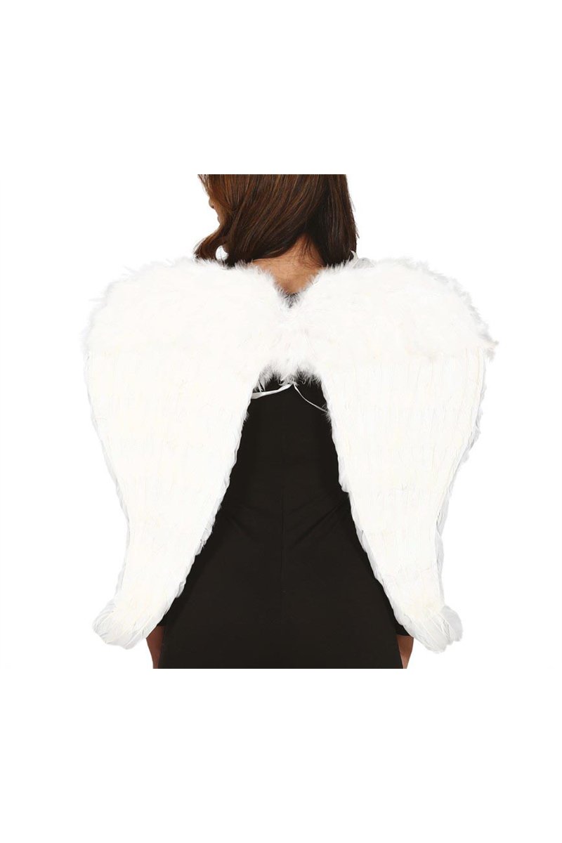 WHITE WINGS FEATHERS 80X60 CMS