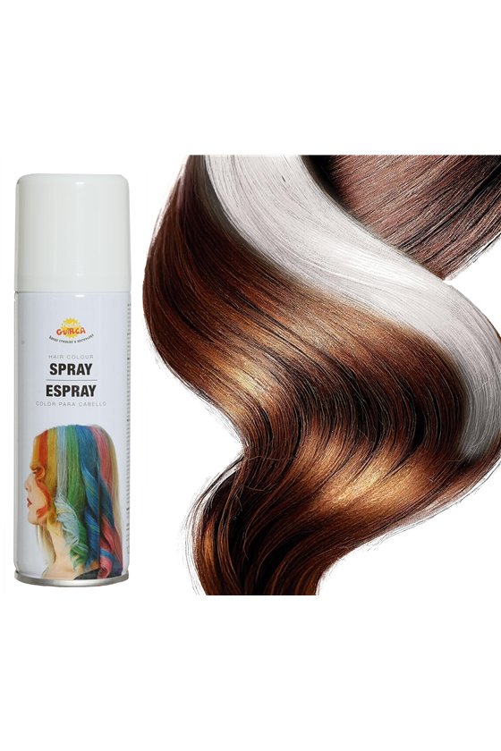 WHITE HAIR SPRAY BOTTLE 125 ML