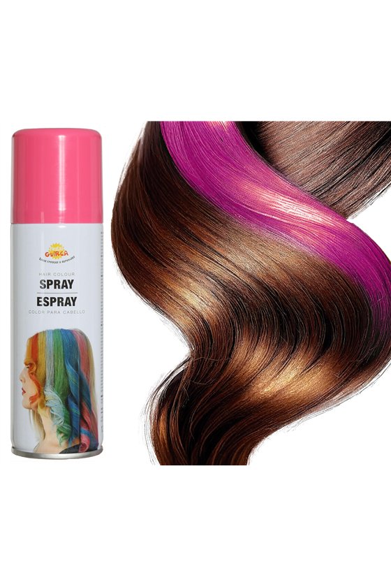 PINK HAIR SPRAY BOTTLE 125 ML
