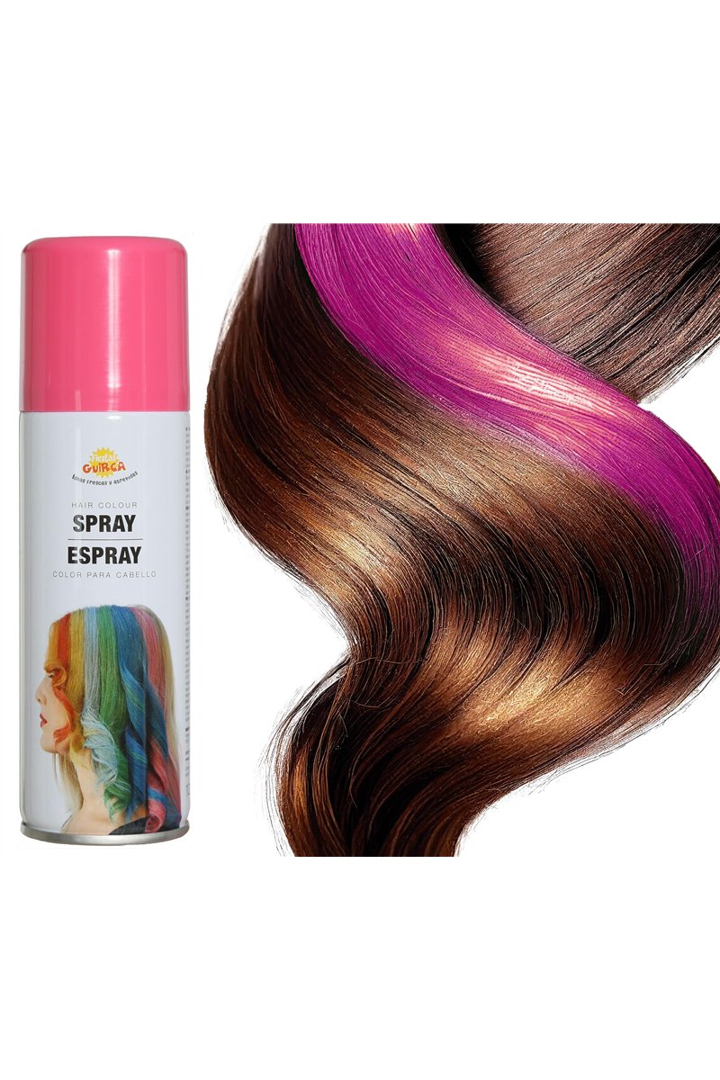 PINK HAIR SPRAY BOTTLE 125 ML