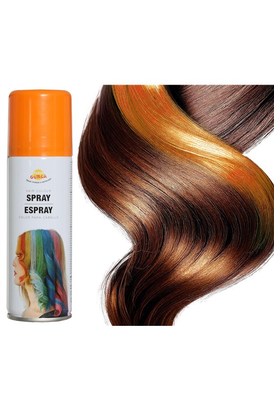 ORANGE HAIR SPRAY BOTTLE 125 ML