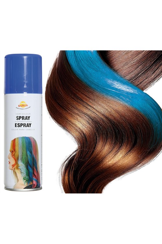 BLUE HAIR SPRAY BOTTLE 125 ML