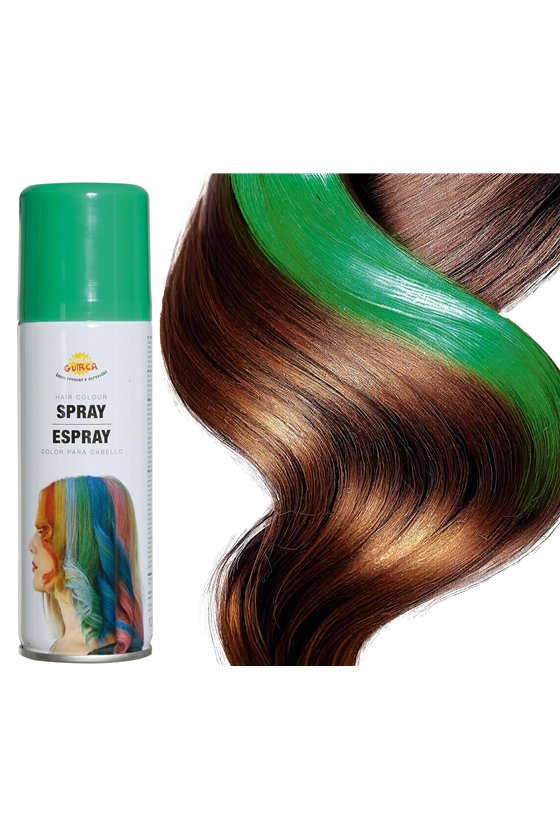 GREEN HAIR SPRAY BOTTLE 125 ML