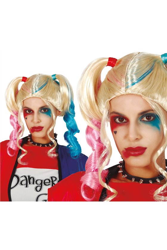 COLORED PIGTAILS WIG IN BOX