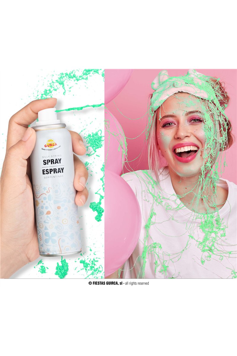 175 STREAMER SPRAY CAN,  83 ML, YEL/BL/R