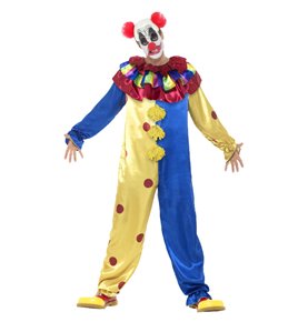 Goosebumps Clown Costume, Multi-Coloured