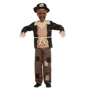 Goosebumps Scarecrow Costume, Brown & Black