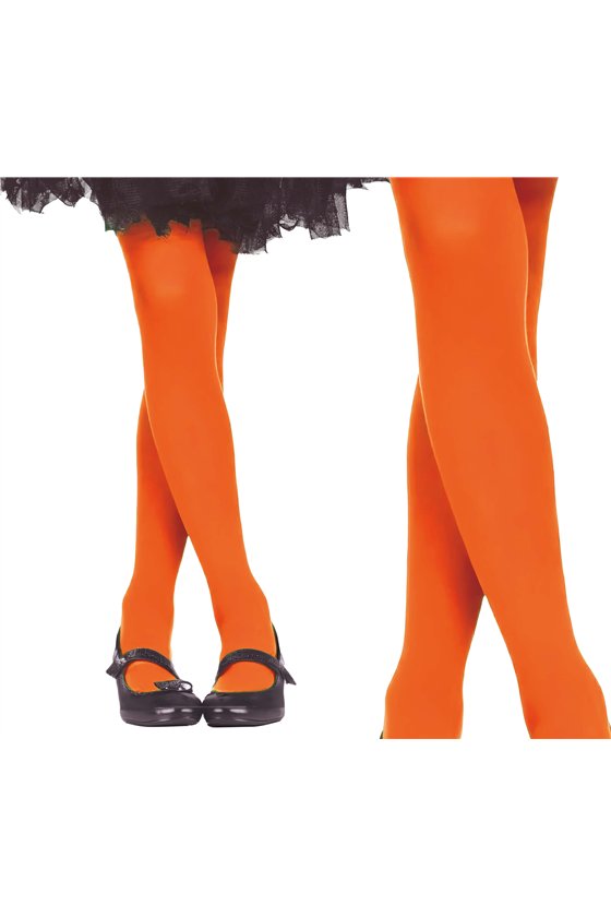 ORANGE TIGHTS, KIDS 7-12 YEARS