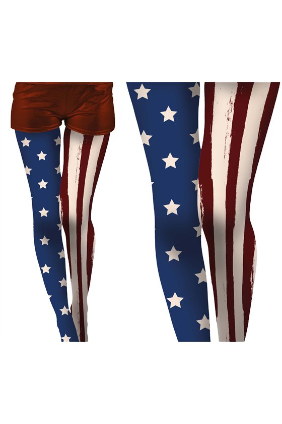 USA CLOWN TIGHTS,LADIES