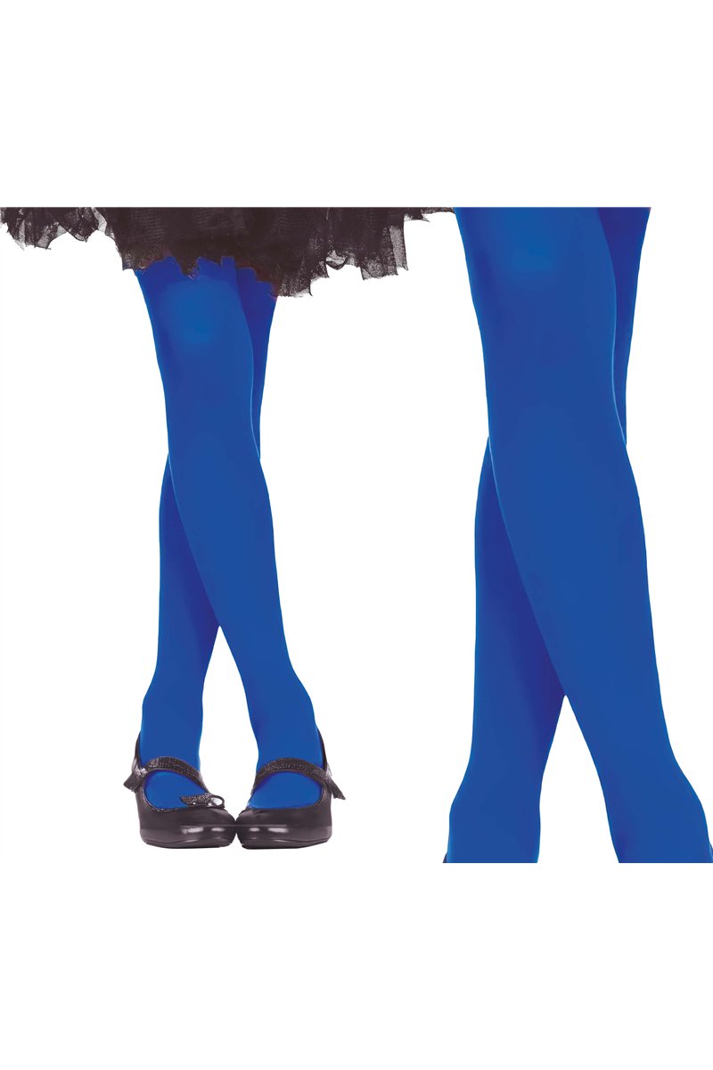 BLUE TIGHTS 7-12 YEARS