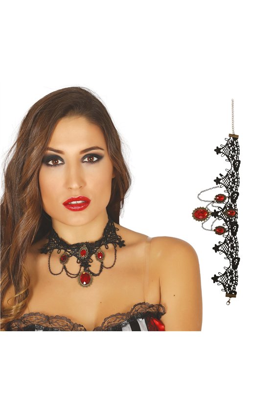 RUBIES CHOCKER