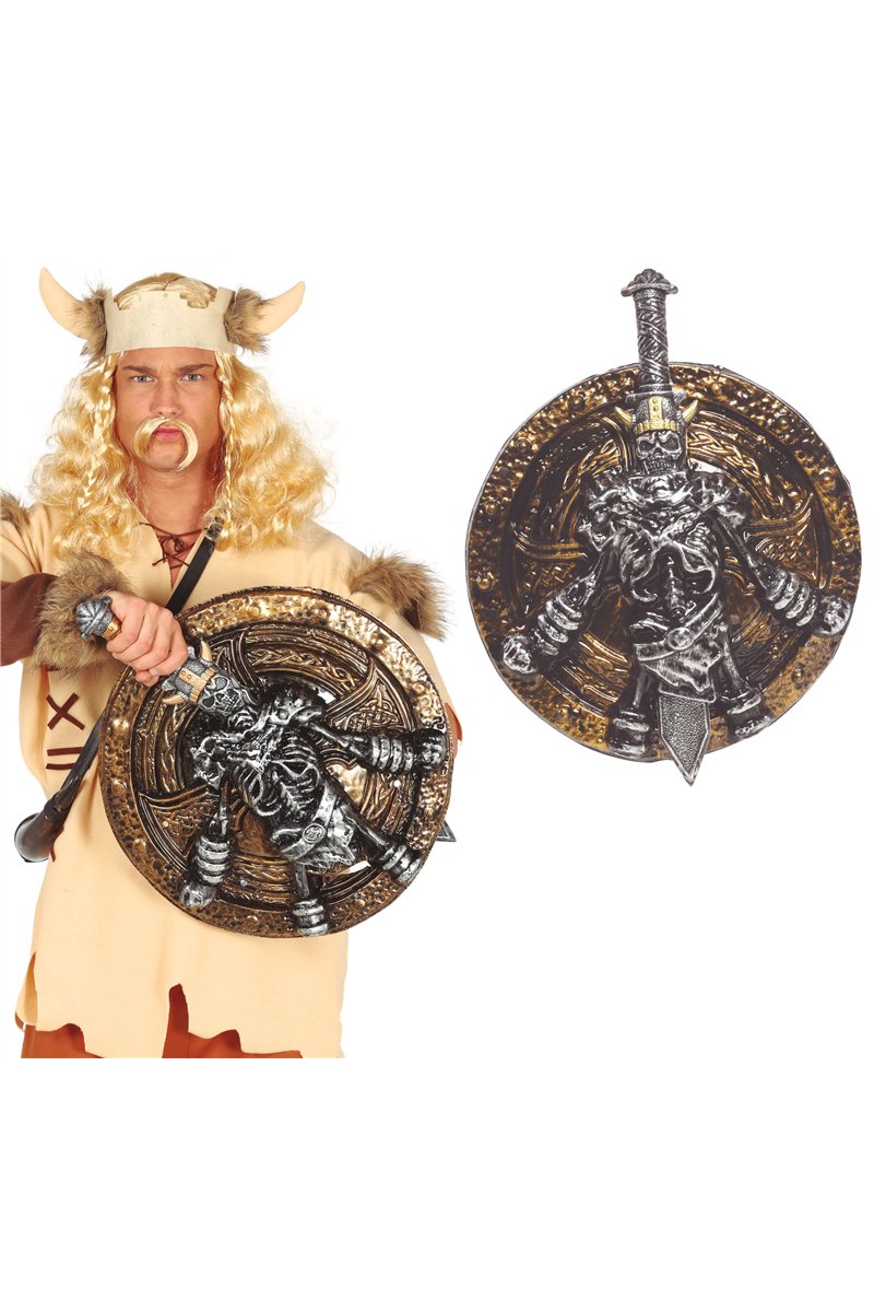 SHIELD 45 CM WITH SWORD 57 CM