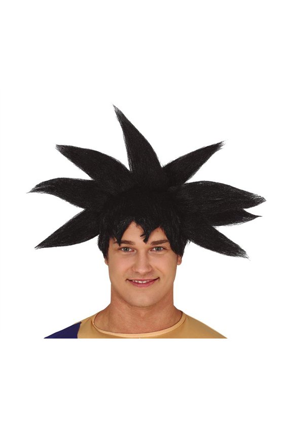 BLACK SPACE WARRIOR WIG IN BOX