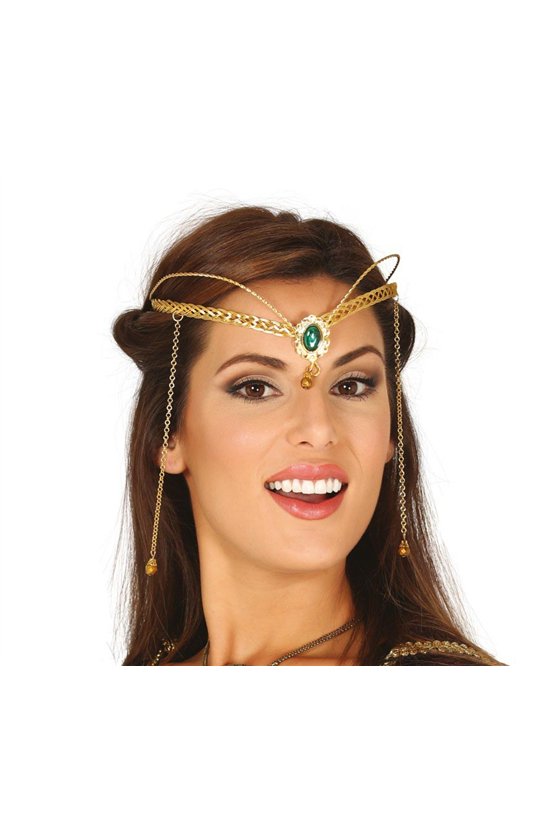 MEDIEVAL GOLDEN METAL TIARA