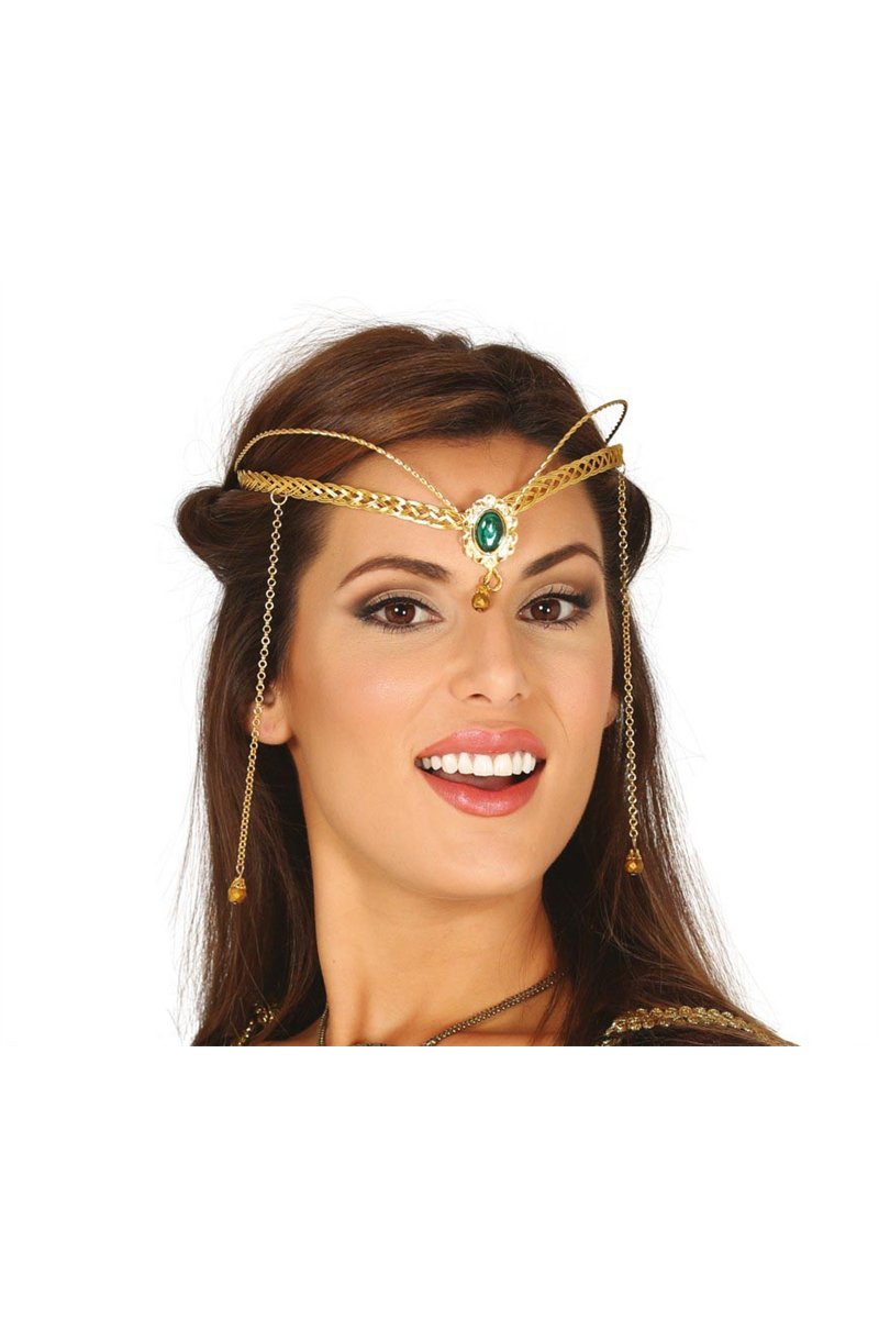 MEDIEVAL GOLDEN METAL TIARA