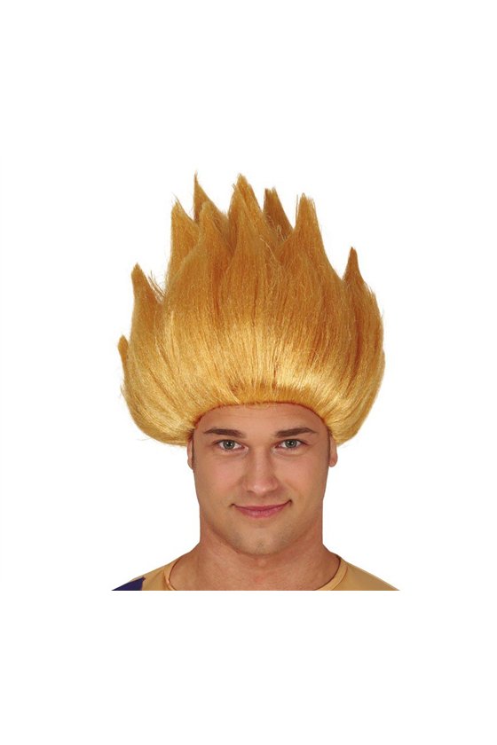 BLONDE SPACE WARRIOR WIG IN BOX