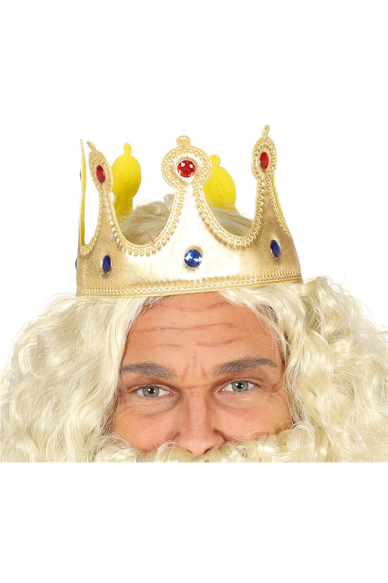 FABRIC KING CROWN GOLDEN