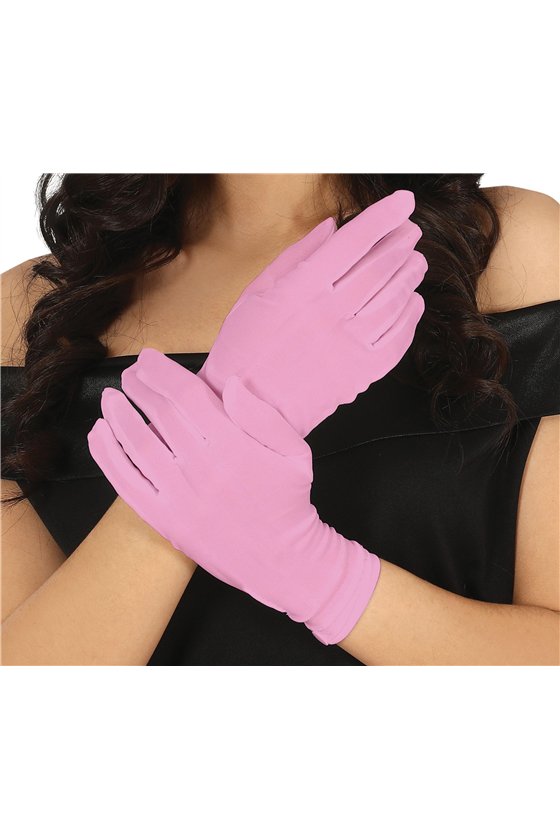 GLOVES, 20 CM, PINK 