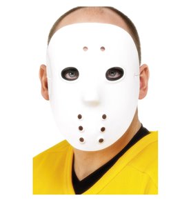 Hockey Mask, White