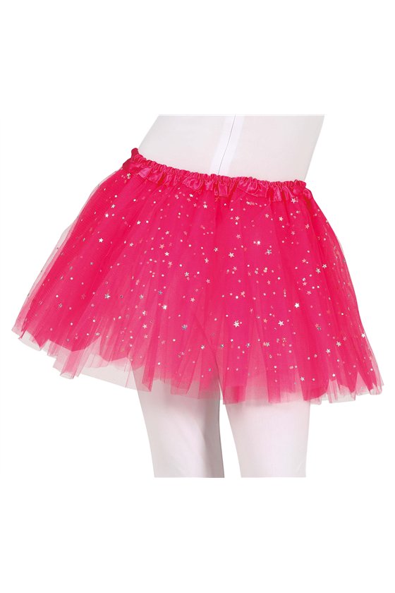 TUTU STARS FUCHSIA 30 CMS