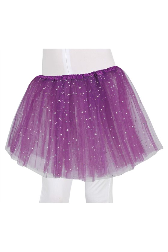 TUTU STARS PURPLE 30 CMS