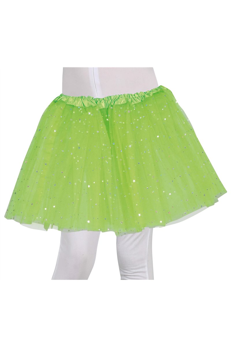 TUTU STARS LIME GREEN 30 CMS