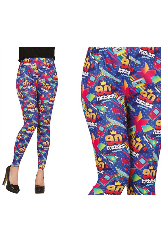 LEGGINGS 90's, ADULTA, 38 - 40 (M)