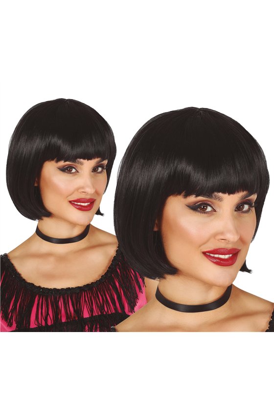 HALF BLACK MANE WIG IN BOX