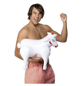 Inflatable Sheep, Bonking Baa Baa, White