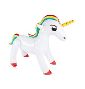 Inflatable Unicorn, White
