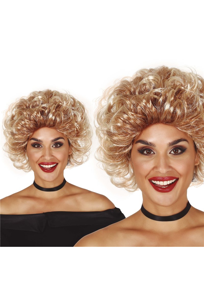 50'S ROCK BLONDE MANE WIG IN BOX