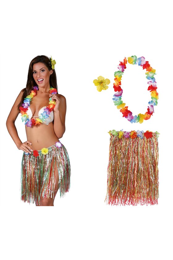 SET HAWAIIAN MULTICOLOUR (3 PIECES)  