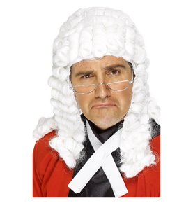 Judge's Wig, White