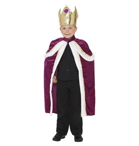 Kiddy King/Queen Costume, Purple