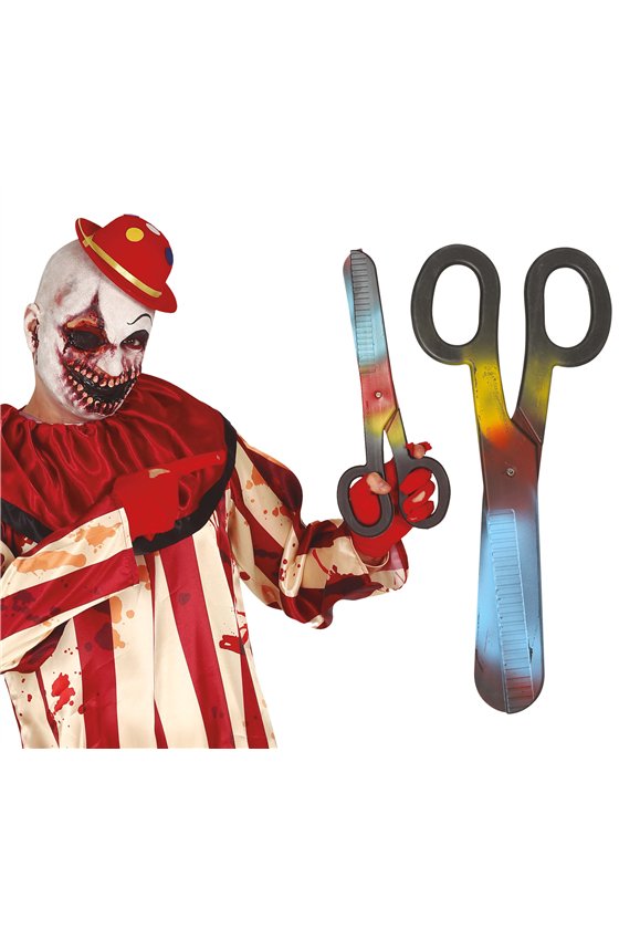 MULTICOLOURED SCISSORS 40 CMS