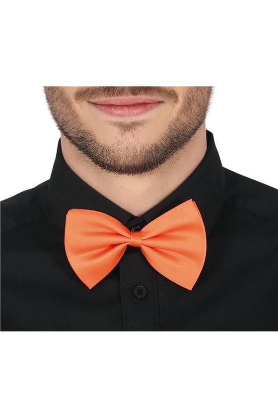 BOW TIE ORANGE 11 CMS.