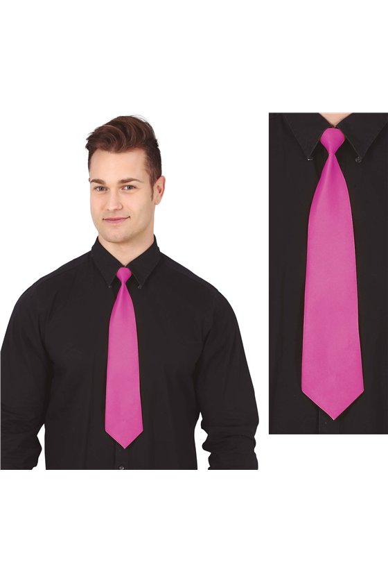 FUCHSIA NECKTIE 45 CMS.