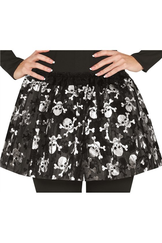 BLACK PIRATE TUTU, 40 CMS