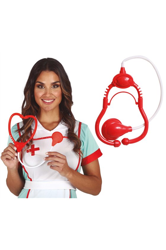 RED/BLACK STETHOSCOPE